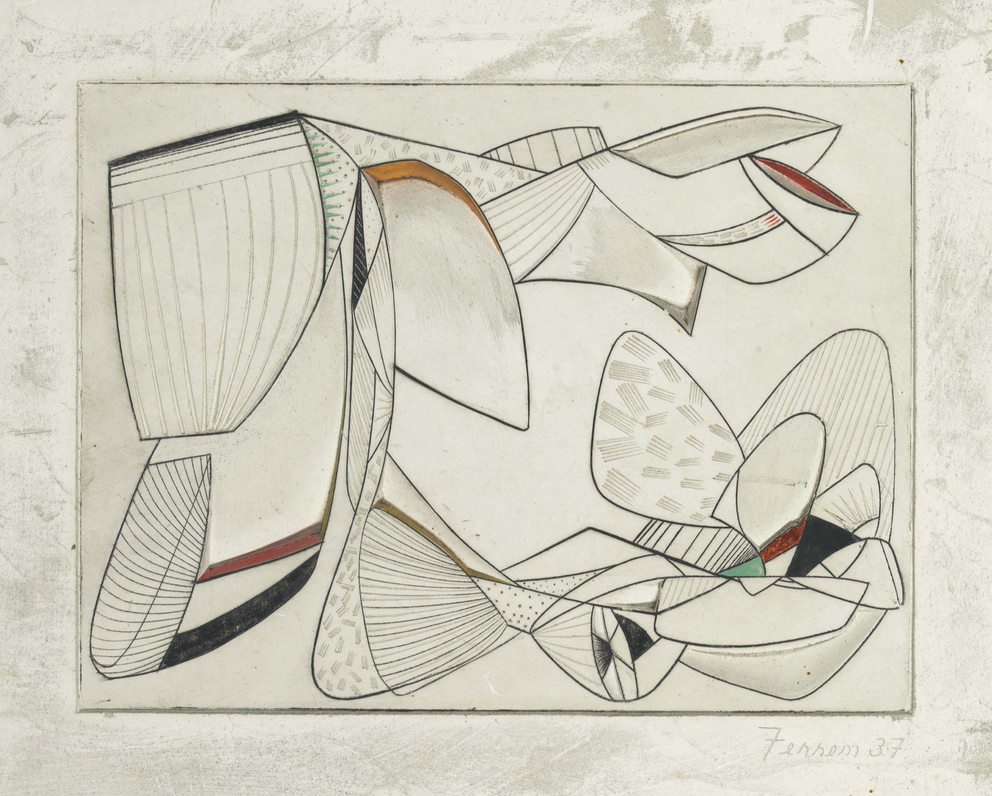 John Ferren - Untitled No. 12