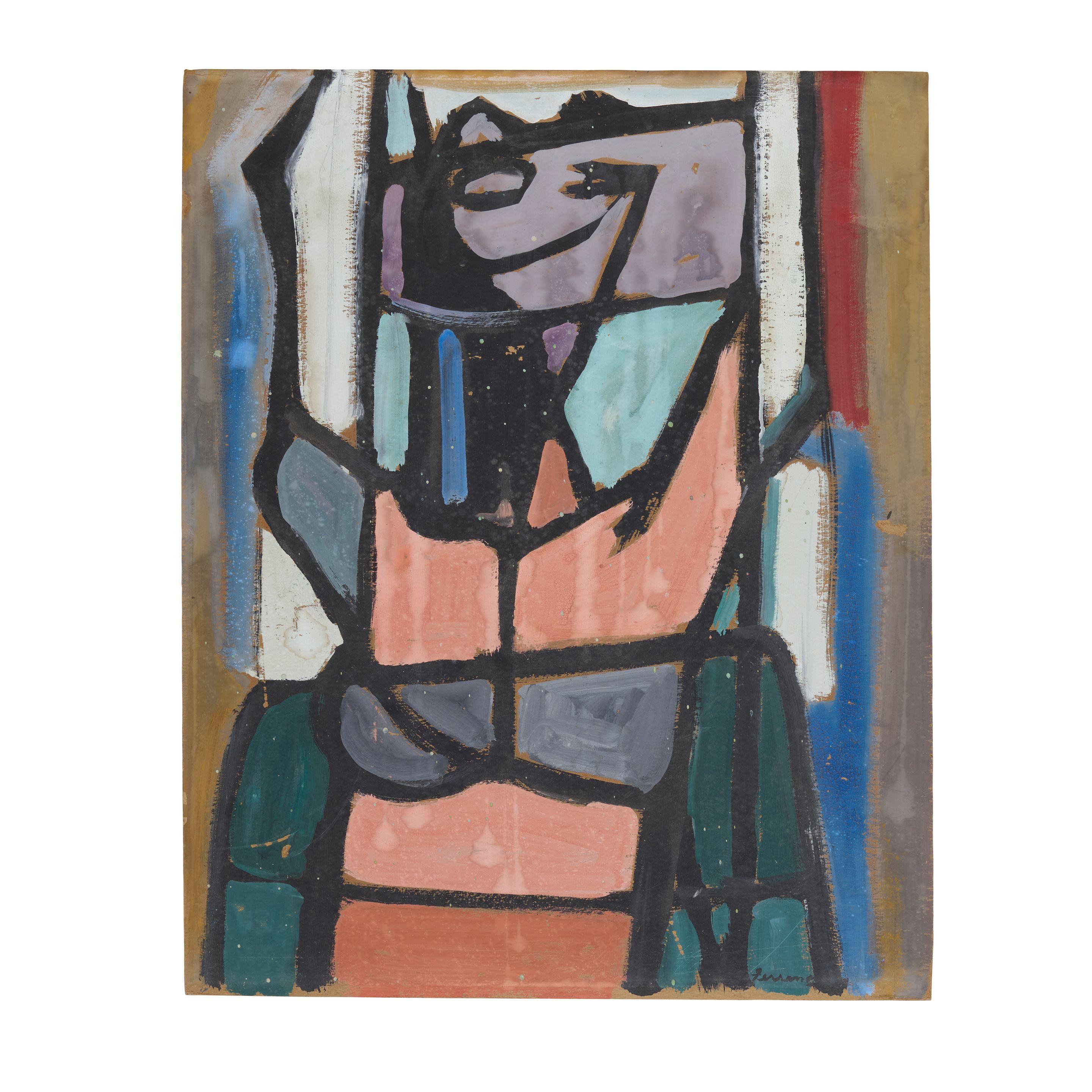 John Ferren - Woman Disrobing, 1947