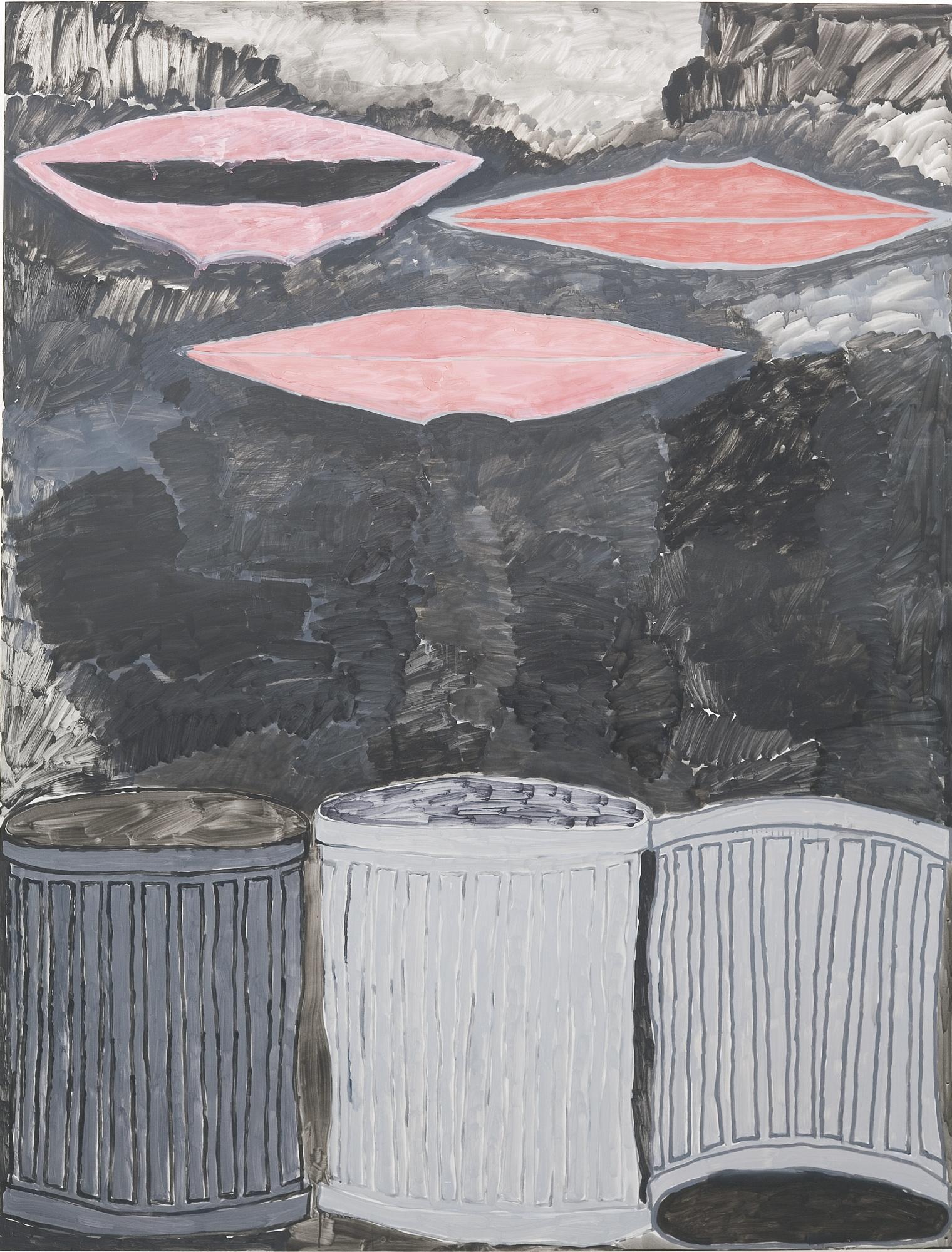 John Finneran - 3 Mouths, 3 Trash Cans