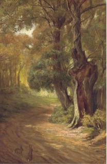 John Fitz Marshall - Bunnies On A Woodland Track