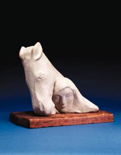 John Flannagan - Girl and Horse