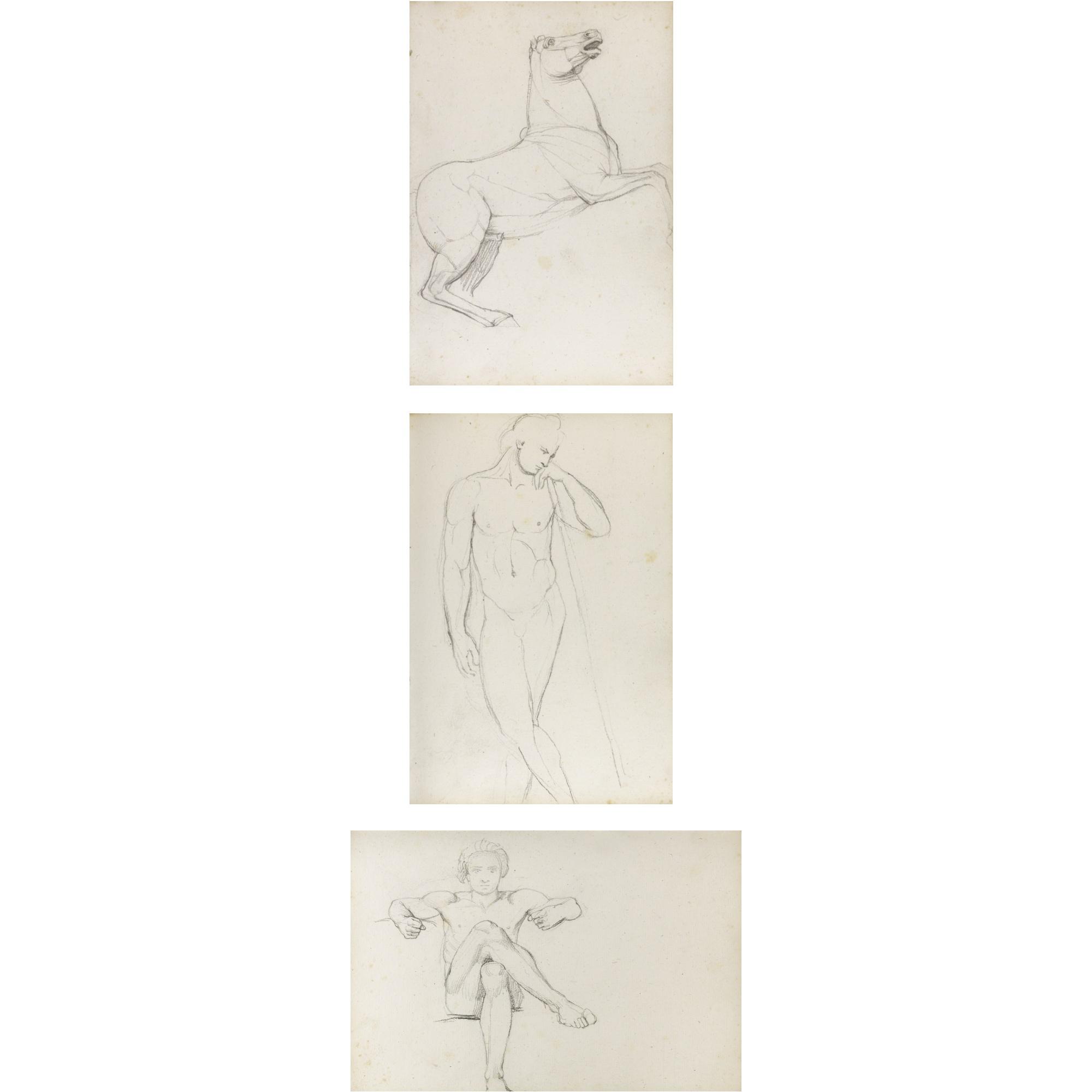 John Flaxman R.A. - A Sketchbook Of Drawings Made In Italy