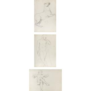 John Flaxman R.A. - A Sketchbook Of Drawings Made In Italy