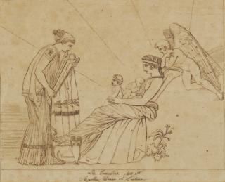 John Flaxman - Three Scenes From Les Eumenides: Acts I, 2 And 4