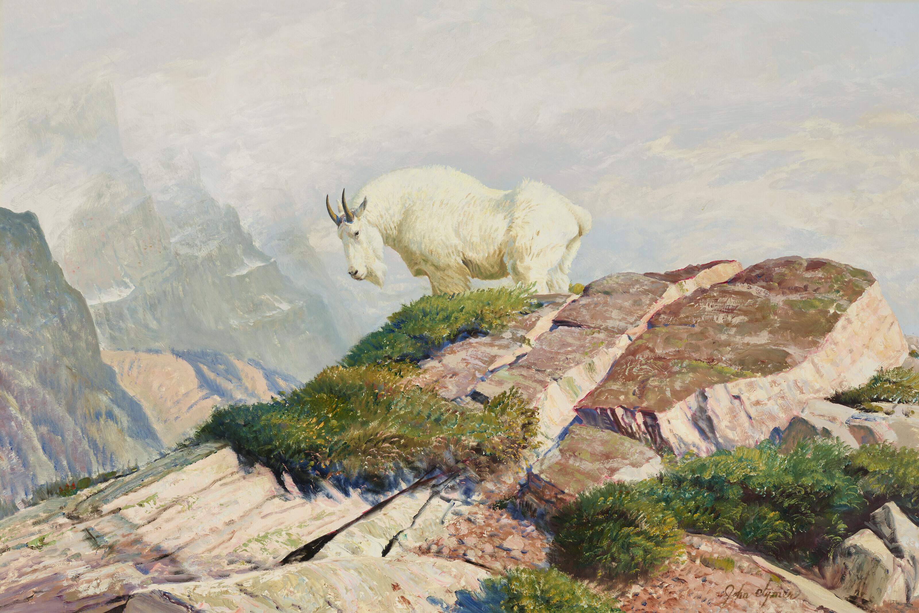 John Ford Clymer - Lone Billy