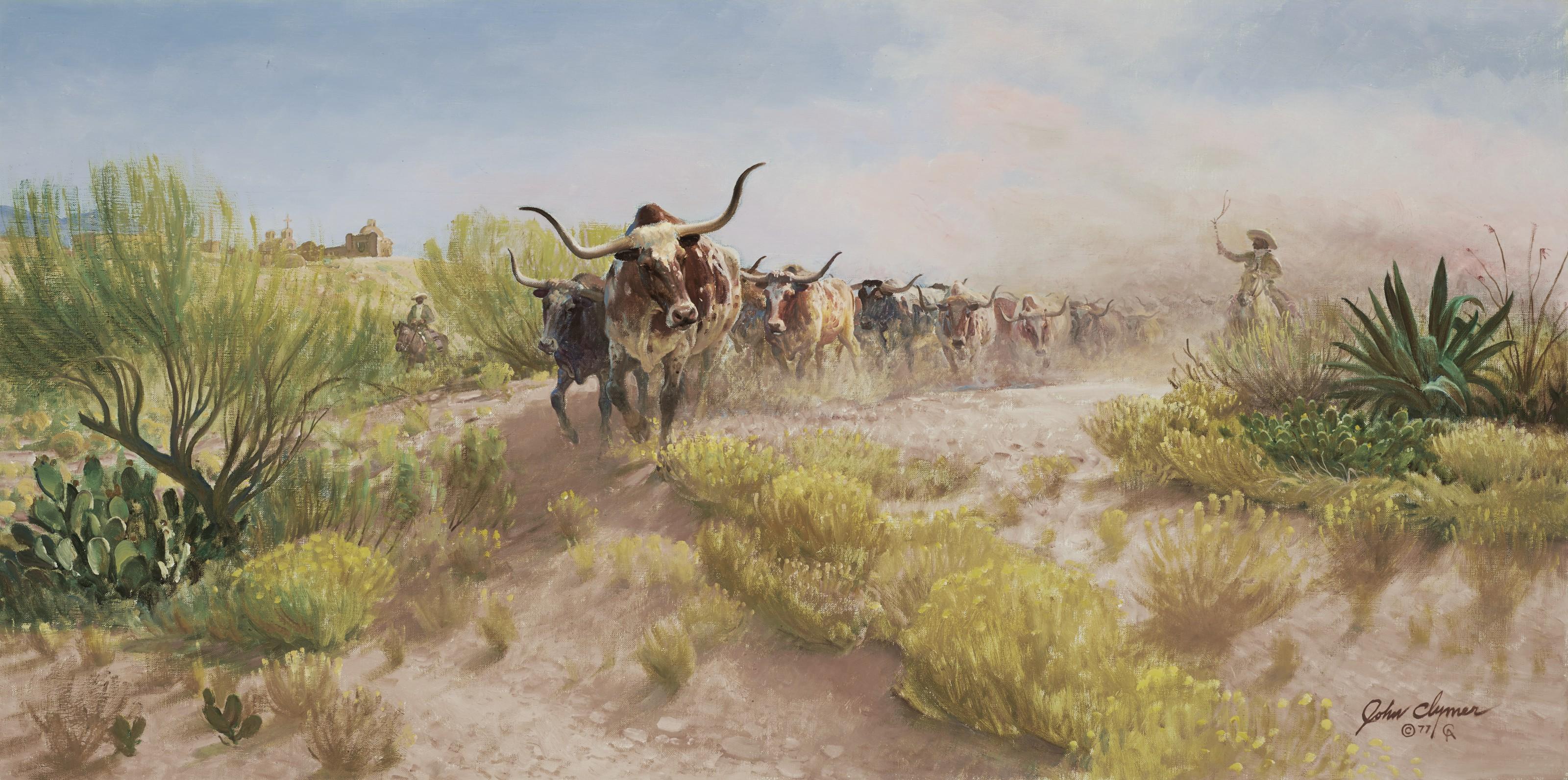 John Ford Clymer - Red Dust