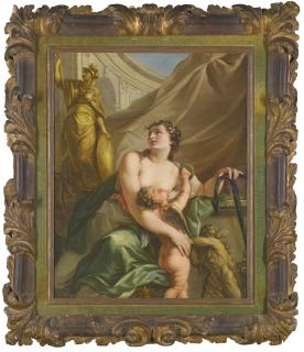 John Francis Rigaud, R.A. - Hope Nursing The Love Of Glory