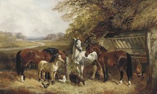 John Frederick Herring, Jnr - Farmyard Friends