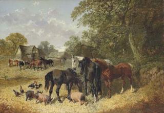 John Frederick Herring, Jnr. - Feeding time