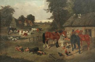 John Frederick Herring, Jnr. - The Farm Assembled