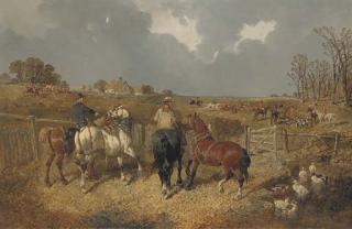 John Frederick Herring, Jnr. - Watching The Hunt