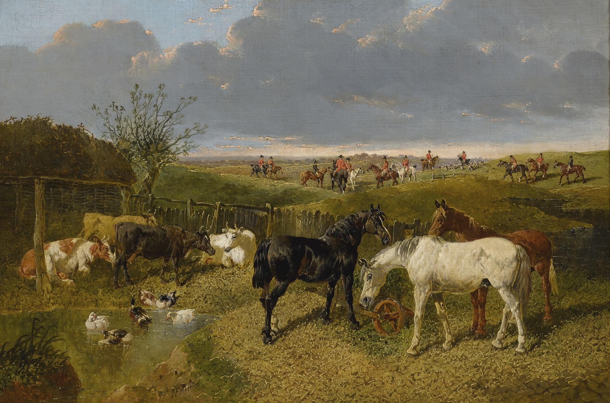 John Frederick Herring Jr. - British the Passing Hunt 