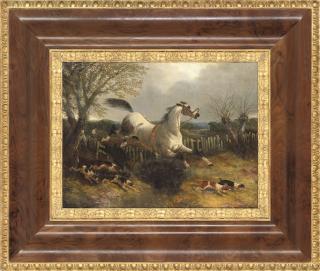 John Frederick Herring Jr. - The runaway horse