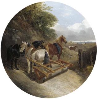 John Frederick Herring, Jun. - A plough team