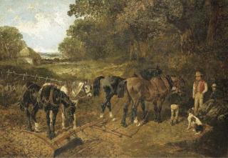 John Frederick Herring, Jun. - The plough team