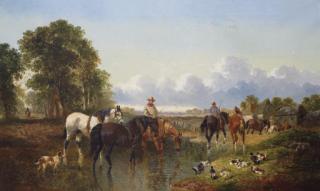 John Frederick Herring, Jun. - The Watering Place