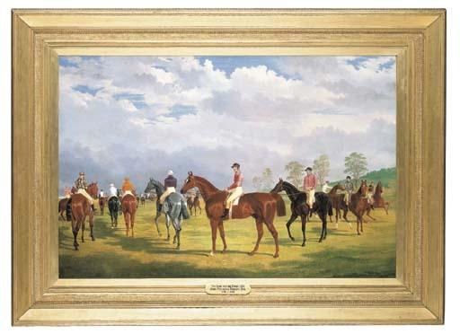 John Frederick Herring, Sen. - The Start for the Derby, 1834