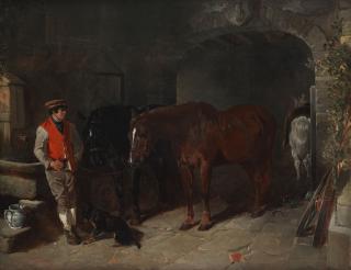 John Frederick Herring, Snr. - At the forge