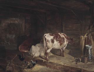 John Frederick Herring, Snr. - In The Barn