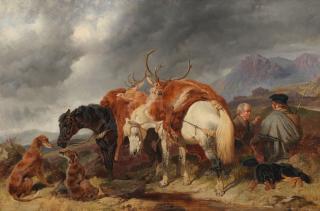 John Frederick Herring, Snr. - Return from the hunt