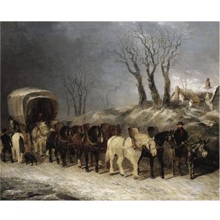 John Frederick Herring Snr - The London To York Carriage