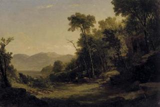 John Frederick Kensett - Afternoon in the Adirondacks
