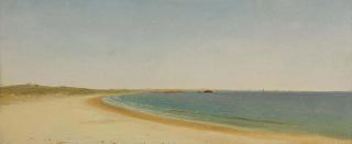 John Frederick Kensett - Near Newport, Rhode Island