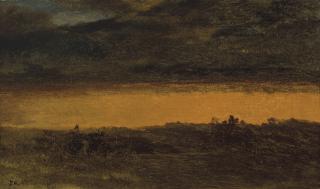 John Frederick Kensett - Red Landscape