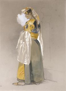 John Frederick Lewis, R.A. -  A Jewish Woman Of Gibraltar Or Tangier