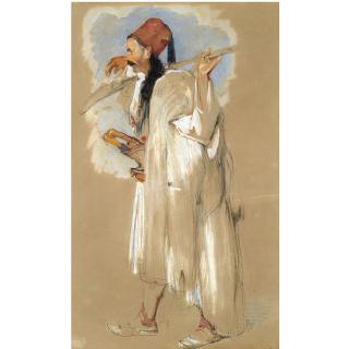 John Frederick Lewis, R.A. - British A Suliote, 1840 