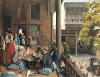John Frederick Lewis - The Midday Meal, Cairo