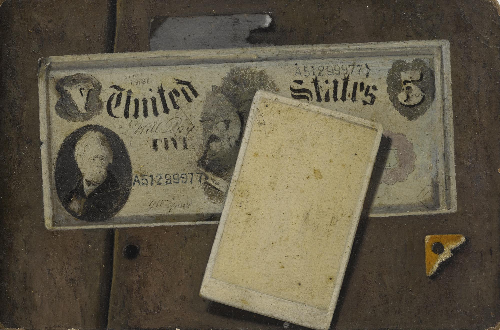 John Frederick Peto - Five Dollar Bill