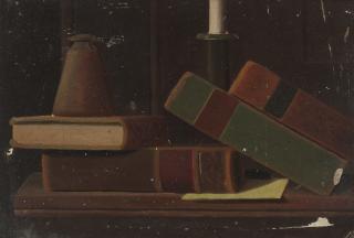 John Frederick Peto - Still Life With Books