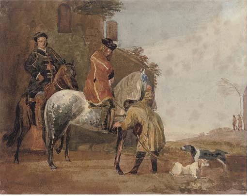 John Frederick Tayler, P.O.W.S. - Welcoming home the master