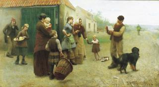 John Frederick Taylor - La lettera, 1884