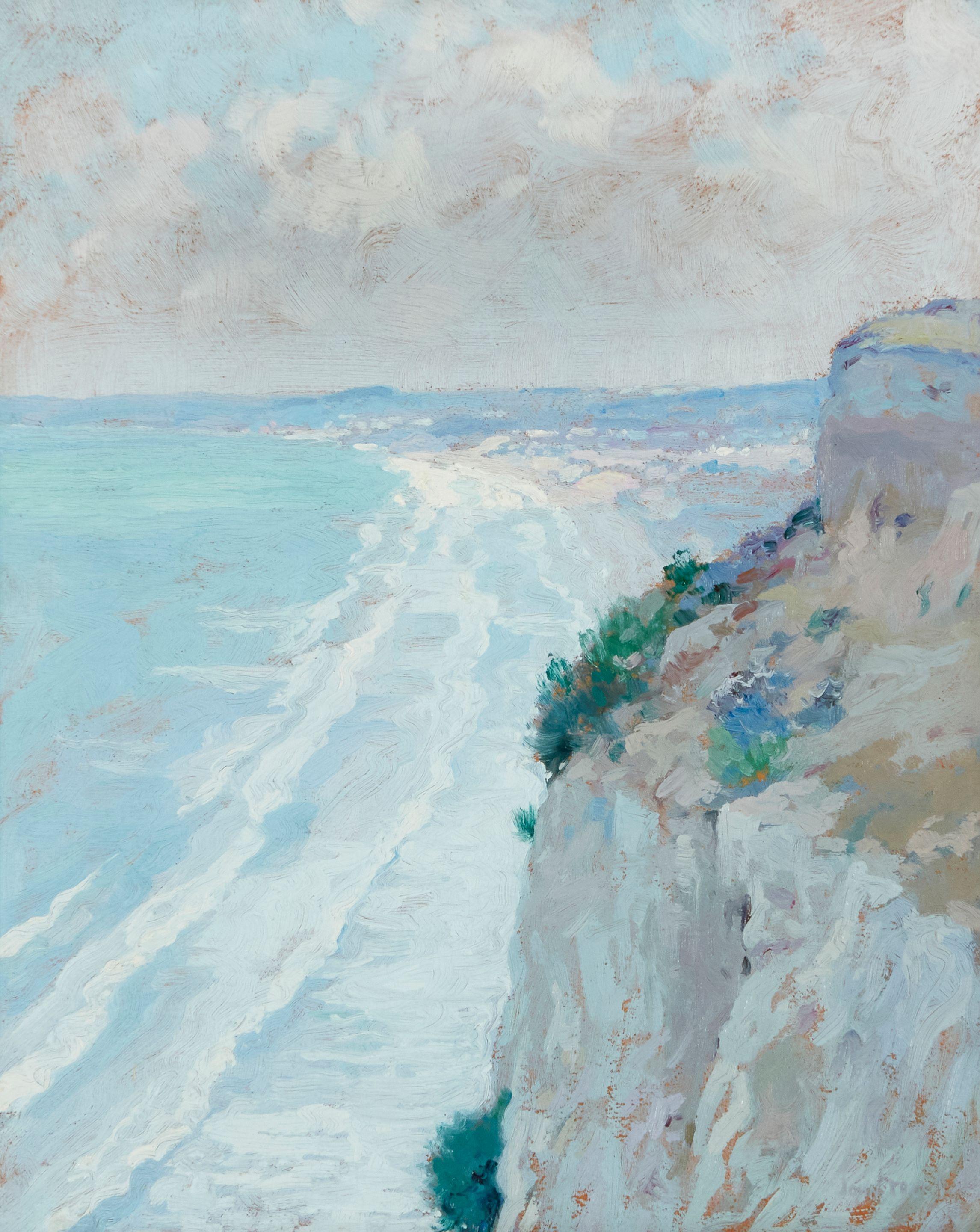 John Frost - A View of the Coast from Clifftop