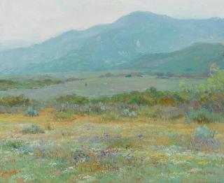 John Frost - Landscape with Wildflowers