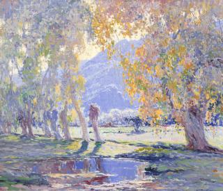 John Frost - The Pool at Sundown