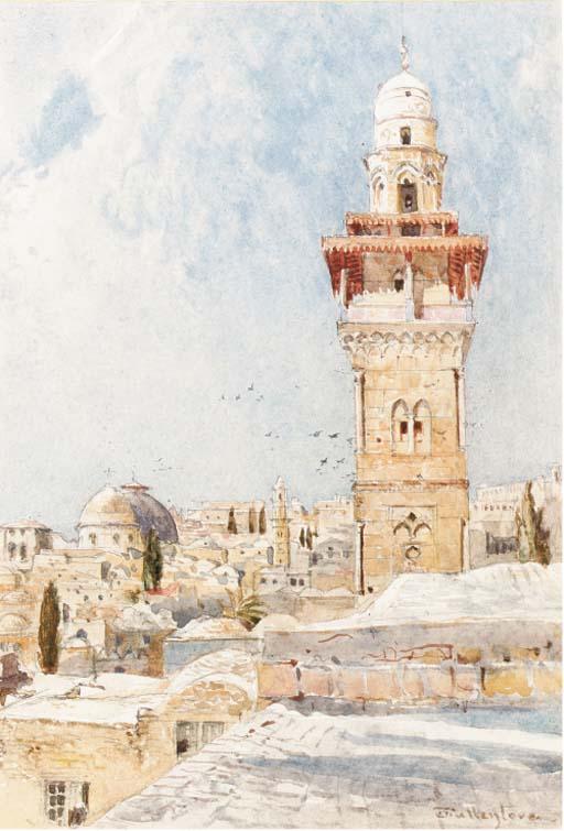 John Fulleylove - A Minaret, Cairo