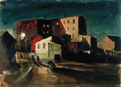 John Fulton Folinsbee - Rockland Night