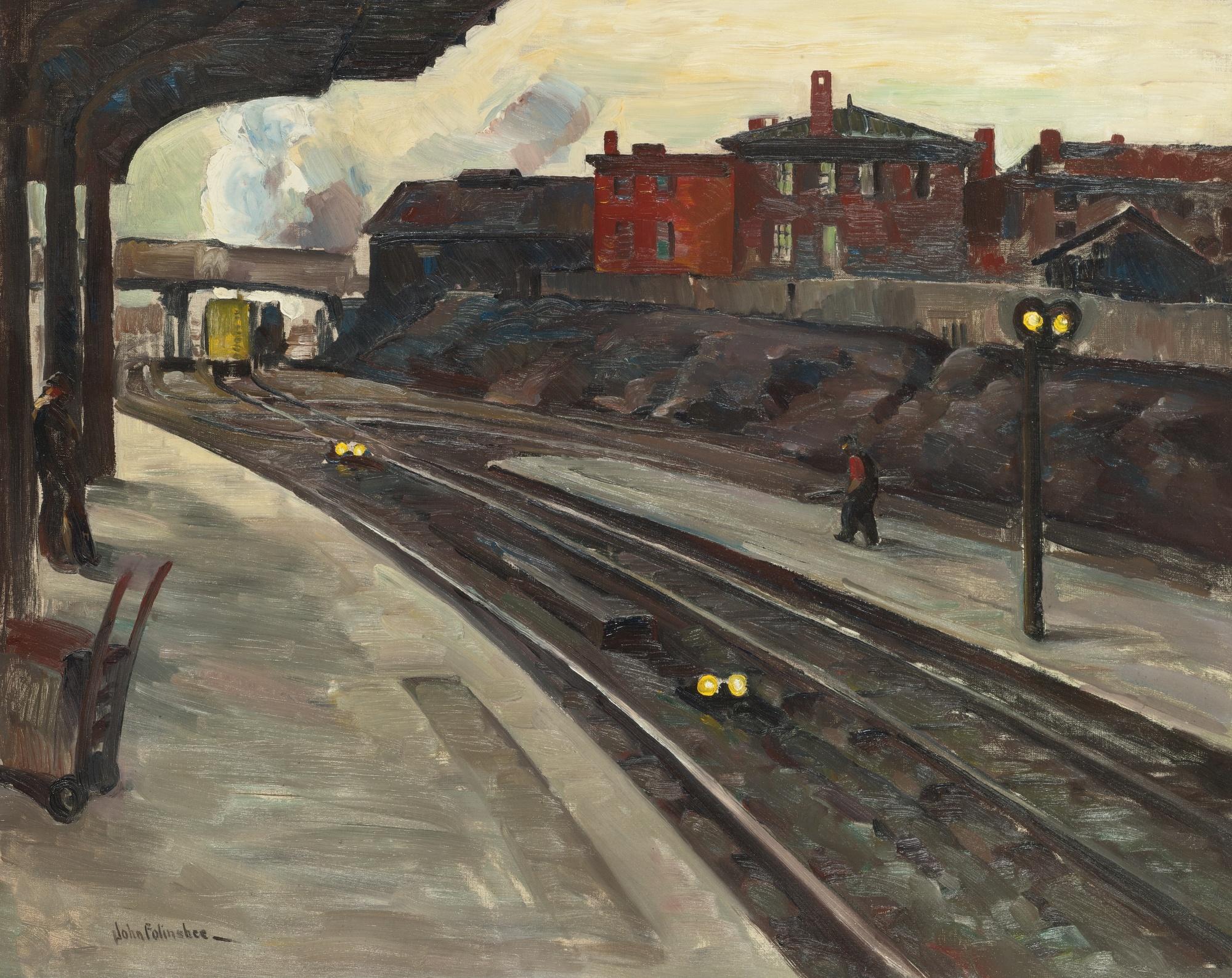 John Fulton Folinsbee - Trenton Platform