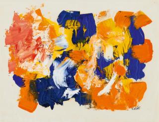 John G. F. von Wicht - Motion - yellow - red - blue