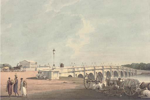 John Gantz - North East View of The New Bridge Near The Goverment Gardens, Madras