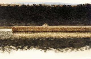 John Gardiner Crawford, R.B.A., R.I., R.S.W. - Boathouse