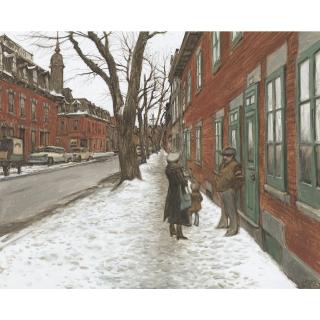 John Geoffrey Caruthers Little - Rue Beaudry Vers Lafontaine, D\'Autrefois - Montréal