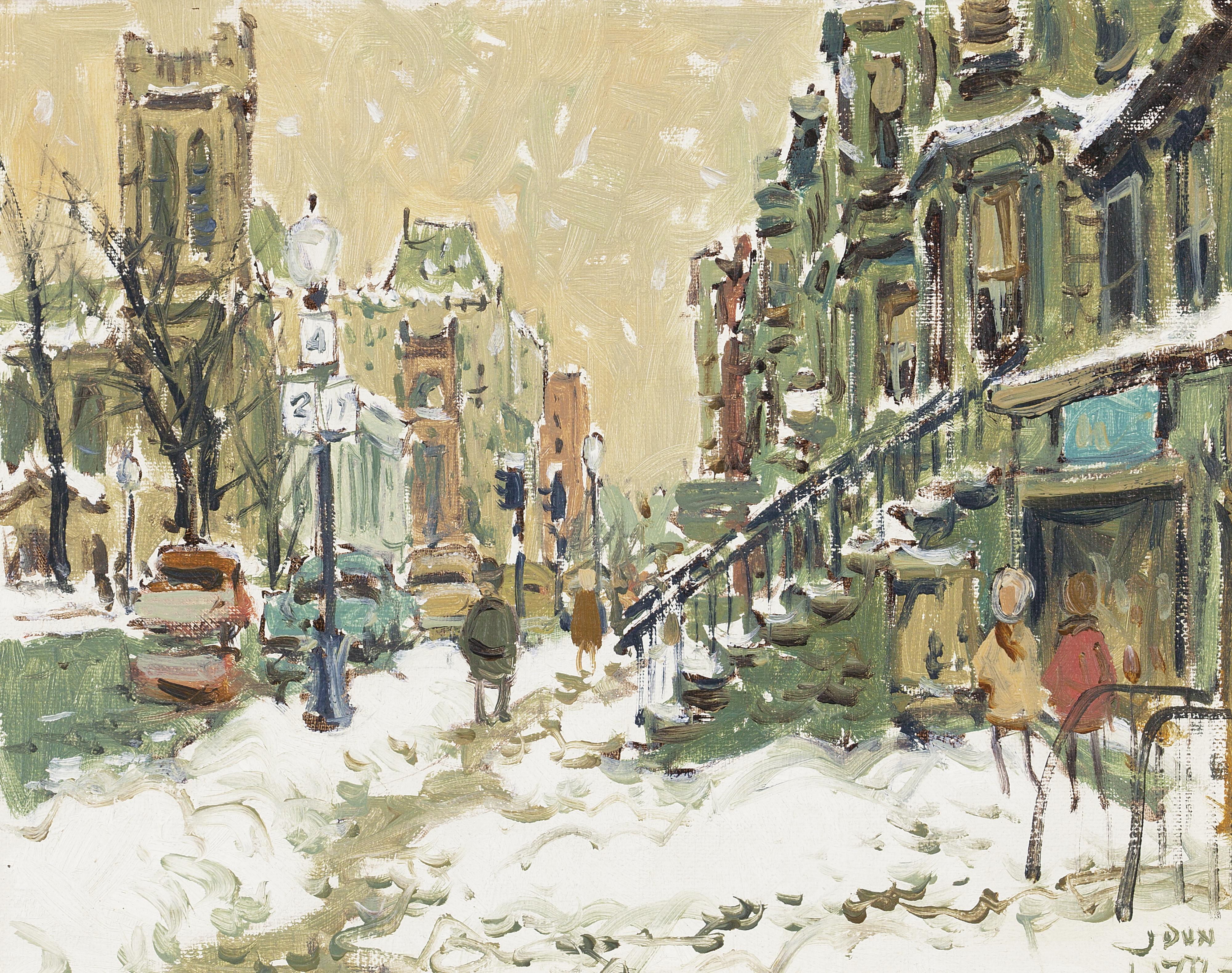 John Geoffrey Caruthers Little - Sherbrooke St., Montreal