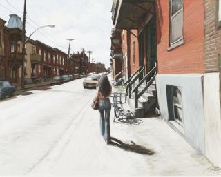 John Geoffrey Caruthers Little - Une Journée Estival [Sic], Avenue Coloniale, Mtl.