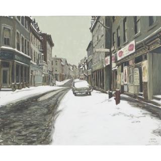 John Geoffrey Caruthers Littleb - Dimanche D\'Autrefois, Rue St. Paul, Montreal