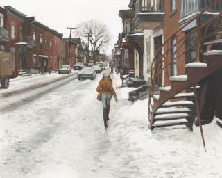 John Geoffrey Caruthers Littleb. - Rue Henri Julien Entre Rachel Et Marie Anne, Montreal