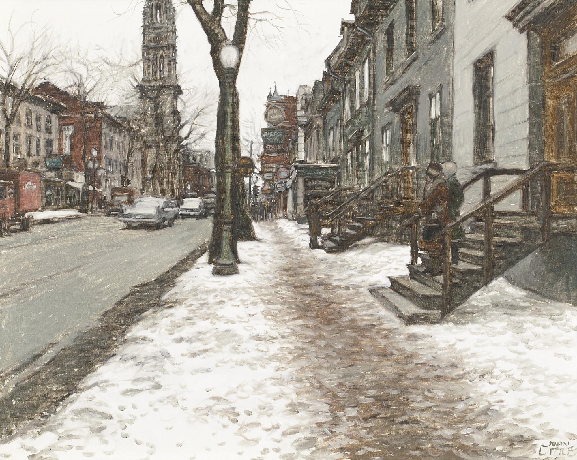 John Geoffrey Caruthers Littleb. - Rue St. Denis, Vers De Montigny D\'Autrefois